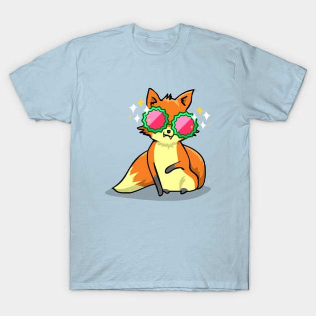 Foxy & Fabulous T-Shirt by AnishaCreations